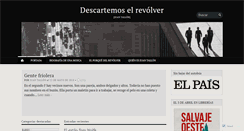 Desktop Screenshot of descartemoselrevolver.com